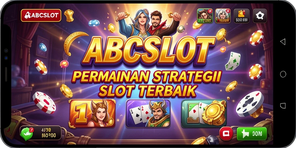 Tampilan atraktif dari gameplay slot yang seru.