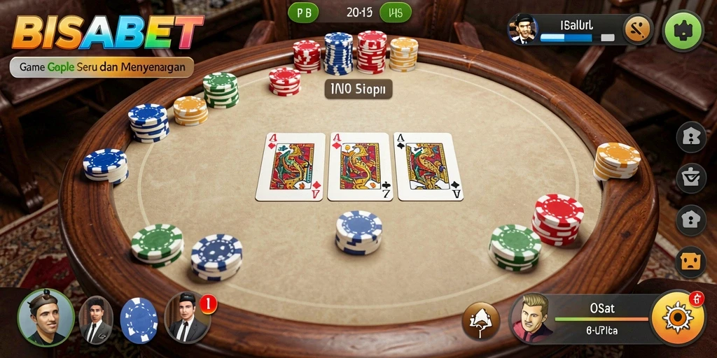 Tampilan gameplay BISABET yang penuh warna dan seru.