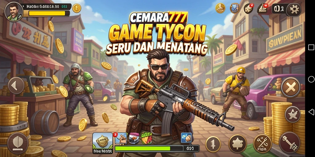 Tampilan gameplay CEMARA777 yang seru dan dinamis.