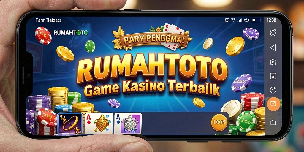 Screenshot gameplay RUMAHTOTO yang menampilkan aksi seru di Kasino.