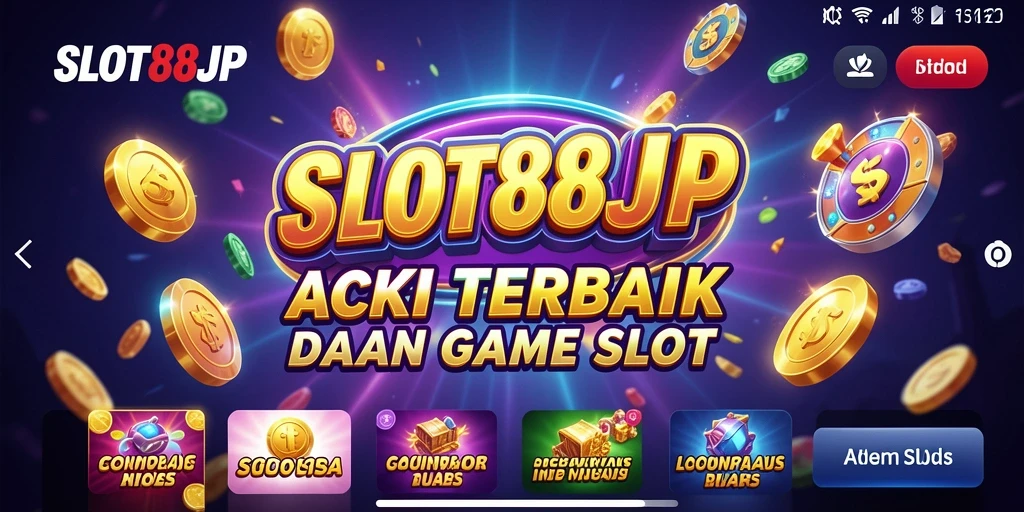 Tampilan gameplay SLOT88JP yang penuh aksi dan keseruan.