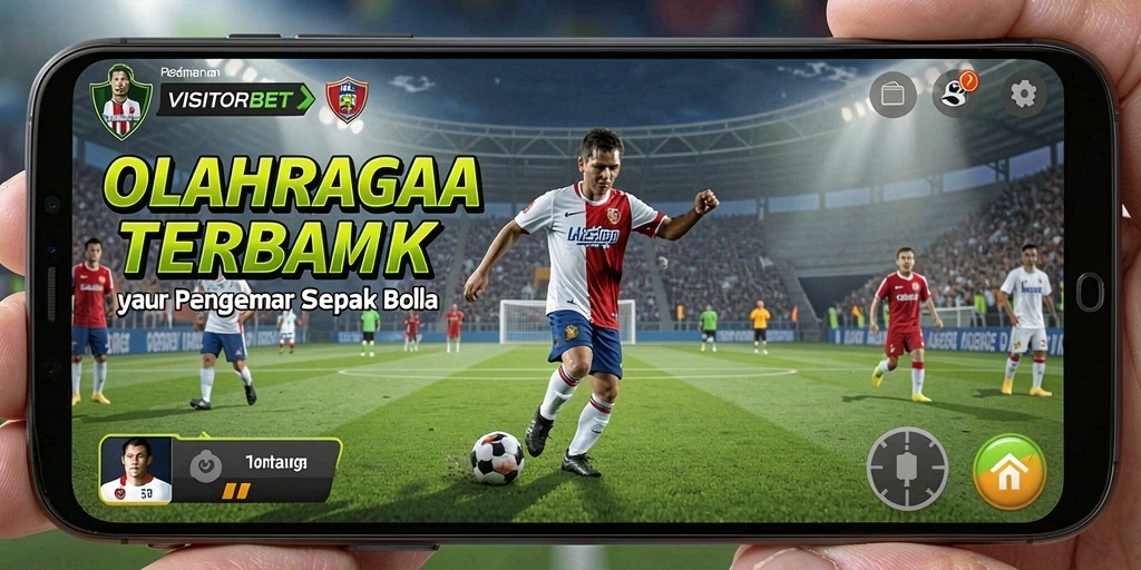 Tampilan gameplay menarik dari permainan olahraga di VISITORBET.